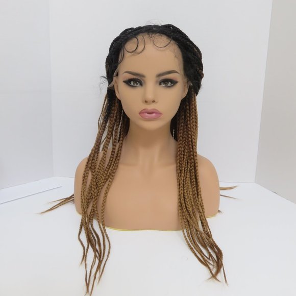 Outre Knotless Triangle Part Braids HD Lace Frontal Wig - Picture 4 of 15
